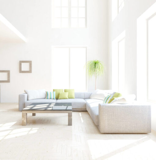 L shaped sofa